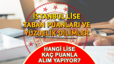İSTANBUL LİSE TABAN PUANLARI VE YÜZDELİK DİLİMLER 2024 (MEB LGS) || İstanbulda hangi lise kaç puan ve yüzdelik dilim ile alıyor, 2024 taban puanları açıklandı mı, belli oldu mu