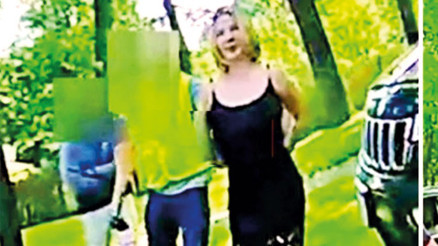 Yakalanma görüntüleri ortaya çıktı: Anne-oğula ters kelepçe