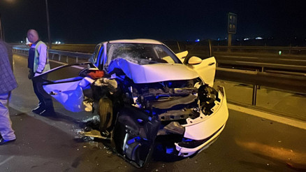 Anadolu Otoyolunda zincirleme kaza: 5 kişi yaralandı