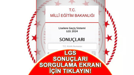LGS SONUÇLARI SORGULAMA MEB EKRANI (e-Okul TEK TIKLA-ÖĞREN) || Öğrenciler dikkat: 2024 LGS sonuç ekranı sonuc.meb.gov.tr ile sorgula LGS sınav sonuçları nereden öğrenilir
