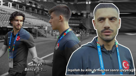 TFF yayınladı A Milli Takıma özel video... Ferdi ve Arda Gülerin skor tahmini, Merih Demiralın kehaneti...