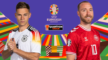 Almanyada hücum hattı değişiyor mu Danimarkada eksik var mı EURO 2024 Son 16 iddaa oranları, hakem istatistikleri...