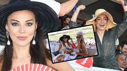 Ünlüler, 98. Gazi Koşusu’nu Hipodrom.com locasından izledi