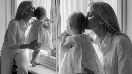 Babasından yaşlı bir adamla evlenmişti... Bebeğinin yüzünü değil ama boyunu gösterdi