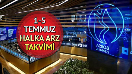 Bu hafta halka arz var mı, hangi şirketler borsada işlem görecek 1-5 Temmuz halka arz listesi Bu hafta halka arz var mı, hangi şirketler borsada işlem görecek 1-5 Temmuz halka arz listesi