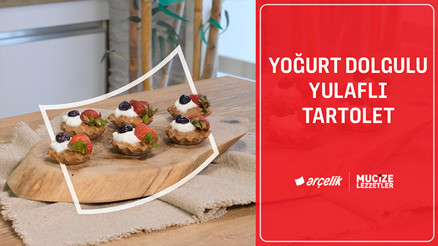 Yoğurt dolgulu yulaflı tartolet tarifi | Mucize Lezzetler
