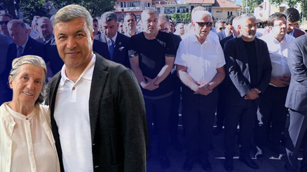 İsmail Küçükkayanın annesi son yolculuğuna uğurlandı