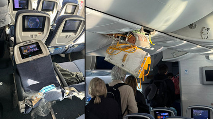 Yolcu uçağı türbülansa girdi: 30 yaralı