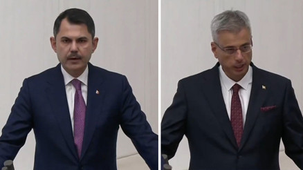 Bakan Kurum ve Bakan Memişoğlu TBMMde yemin etti