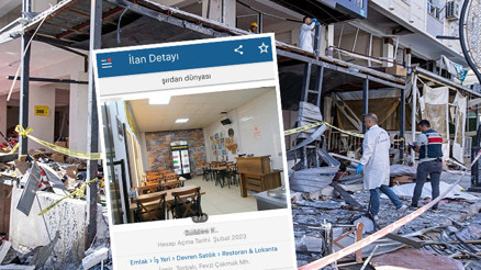 İzmirde 5 kişi hayatını kaybetmişti Patlamanın yaşandığı şırdancı için satılık ilanı vermişler