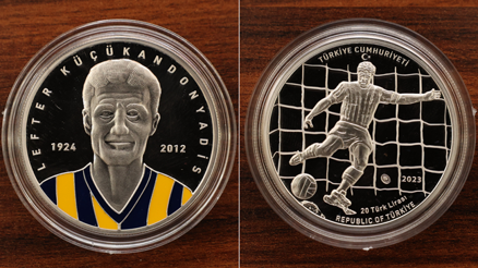 Lefter Küçükandonyadis anısına hatıra para basıldı
