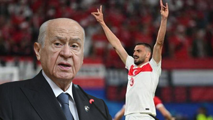 UEFAnın Merih Demiral kararına Bahçeliden sert tepki: Türk tarihini karalama rezilliğinin iğrenç bir tezahürü UEFAnın Merih Demiral kararına Bahçeliden sert tepki: Türk tarihini karalama rezilliğinin iğrenç bir tezahürü