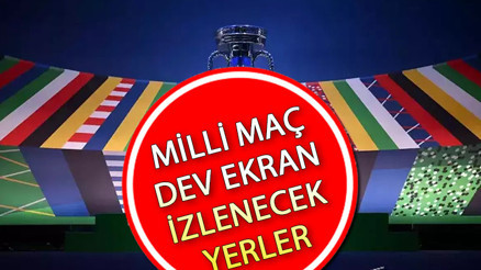 MİLLİ MAÇ DEV EKRANLA İZLEME YERLERİ (İSTANBUL İLÇELERİ): EURO 2024 Hollanda Türkiye maçı nereden izlenir, ücretli mi Milli maç İstanbulun nerelerinden izlenecek