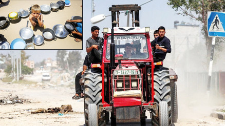 Gazze’de tarım arazilerinin yarısı yok oldu Gazze’de tarım arazilerinin yarısı yok oldu