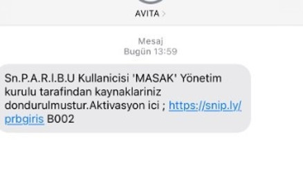 Paribu MASAK mesajı doğru mu, dolandırıcılık mı MASAK mesaj atar mı