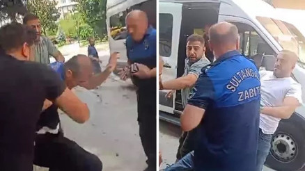 Sultangazi’de ihbara giden zabıta memurlarına saldırı