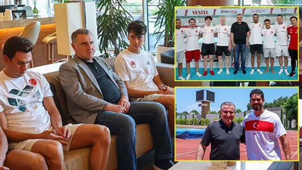 Bakan Baktan olimpiyatlara hazırlanan sporculara destek ziyareti