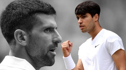 Wimbledonda şampiyon Carlos Alcaraz Novak Djokovic korttan silindi