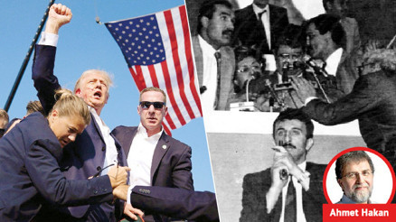 Özal parmağından Trump kulağından