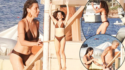 Gökçe Bahadır ile Emir Ersoyun Bodrum tatili