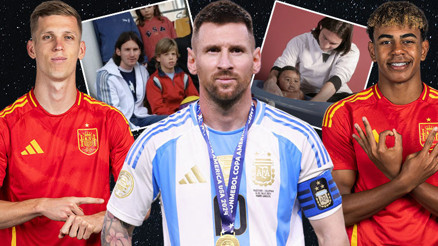 Tesadüfün böylesi: Lionel Messinin Dani Olmo ve Lamine Yamala dokunması yetti Yıllar önce yaşananlar ve aynı gecede iki büyük şampiyonluk...