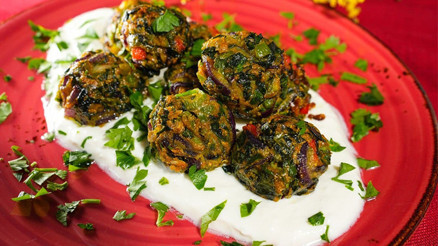 Lezzetli ve besleyici: Kırmızı soğan köftesi Lezzetli ve besleyici: Kırmızı soğan köftesi