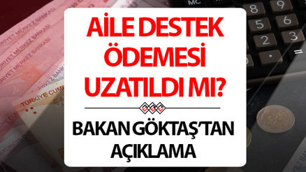 AİLE DESTEK ÖDEMESİ UZATILDI MI, BİTTİ Mİ 2024 SON DAKİKA | Aile destek ödemesi ne zaman yatacak, bitti mi, bu ay verilecek mi Bakan Göktaştan önemli açıklama Temmuz aile destek programı sorgulama ekranı AİLE DESTEK ÖDEMESİ UZATILDI MI, BİTTİ Mİ 2024 SON DAKİKA | Aile destek ödemesi ne zaman yatacak, bitti mi, bu ay verilecek mi Bakan Göktaştan önemli açıklama Temmuz aile destek programı sorgulama ekranı