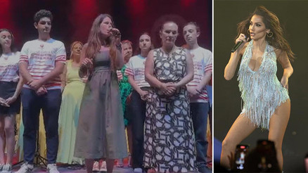 Yunan şarkıcıdan küstah talep Atatürk posteri ve Türk bayrağının indirilmesini istedi... Çeşme Belediye Başkanı Denizli: Hiçbir güç indirmeye yeltenemez