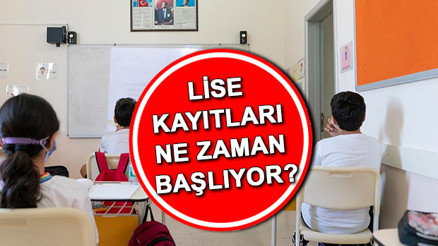 LİSE KAYITLARI NE ZAMAN 2024 MEB lise kayıtları nasıl yapılır, bugün (22 Temmuz) başlıyor mu 2024-2025 LGS lise kayıt tarihleri takvimi