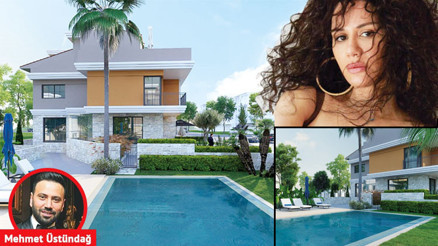 Ekin Türkmen’in  Urla’daki milyonluk evi