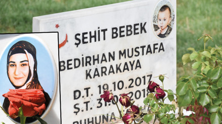 Şehit Bedirhan bebek unutulmadı Şehit Bedirhan bebek unutulmadı