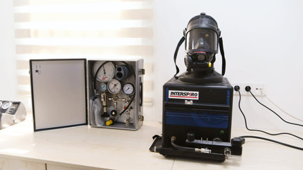 İtfaiyecilere temiz hava desteği