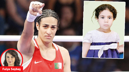 Paris’te tartışma konusu... Cezayirli boksör kadın mı erkek mi Paris’te tartışma konusu... Cezayirli boksör kadın mı erkek mi