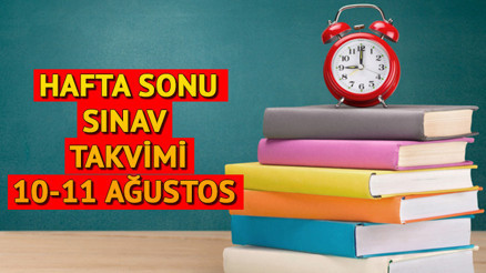 ÖSYM SINAV TAKVİMİ 10-11 AĞUSTOS 2024 || Hafta sonu hangi sınavlar var, ne zaman, saat kaçta YÖKDİL bu Pazar mı Cumartesi-Pazar sınav oturum bilgisi