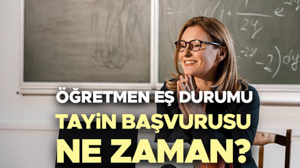 ÖĞRETMEN EŞ DURUMU TAYİN BAŞVURU KILAVUZU 2024 || Sözleşmeli öğretmenlerin eş durumuna bağlı yer değiştirme başvurusu ne zaman, şartları neler, nasıl yapılacak  MEB öğretmen aile birliği atama takvimi yayınlandı