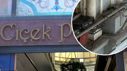 Çiçek Pasajındaki görüntüye tepki: Restorasyon yapılamadı
