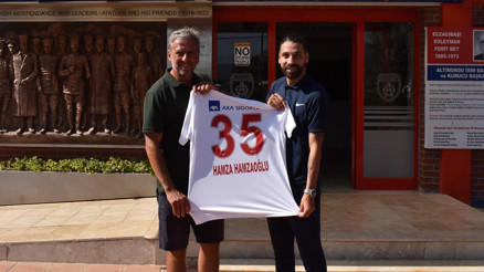 Hamza Hamzaoğlu, Altınorduyu ziyaret etti “Olcay Şahan doğru bir kulüpte...”