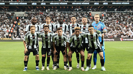 Beşiktaşta yeni transferler görücüye çıktı İlk maçında asist...
