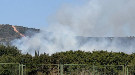 Tuzlada askeri alandaki yangın söndürüldü