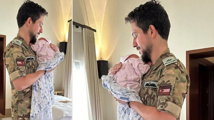 İşe gitmeden önce kızıyla poz verdi: Kıymetlimle en güzel sabah