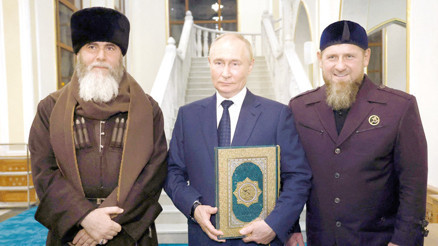 Gönül alma turu: Putin Kuzey Kafkasya gezisinde