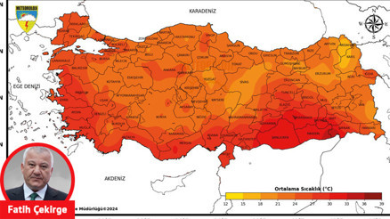 Yaklaşan felaketin haritası