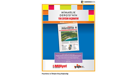 Milliyet Mimarlık Dergisi’nin 43. sayısı bayilerde