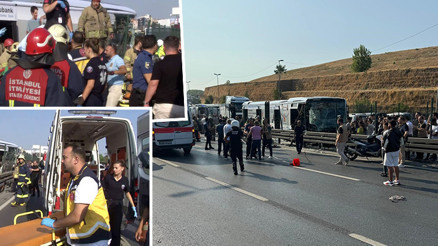 Küçükçekmecede metrobüs kazası: 1 can kaybı, 50 yaralı