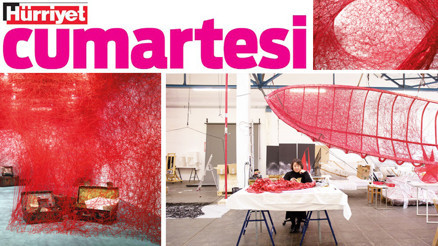 Chiharu Shiota İstanbul Modern’i ağlarla saracak Chiharu Shiota İstanbul Modern’i ağlarla saracak