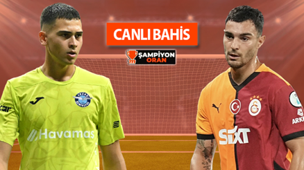 Galatasarayda ilk 11 değişiyor mu Adana Demirsporda eksik var mı Hakem istatisikleri, Süper Lig iddaa oranları...