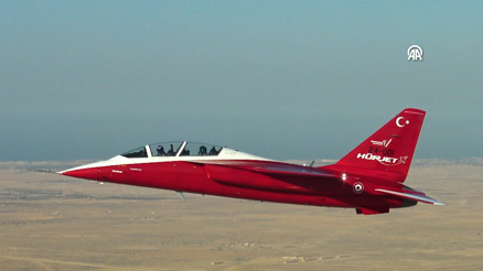 HÜRJET jet eğitim uçağı Mısır semalarında