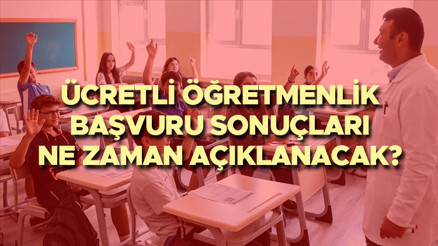MEB ücretli öğretmenlik başvuru sonucu 2024 sorgulama: Ücretli öğretmenlik başvuru sonuçları açıklandı mı, ne zaman açıklanacak, nasıl öğrenilir