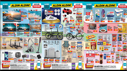 SATIŞTA A101 5 EYLÜL 2024 KATALOĞU- İNDİRİMLİ ÜRÜNLER || A101de bu hafta neler var A101 bu hafta Adidas Super Step Ayakkabı, Laptop Sehpası, Dikey Süpürge getiriyor...