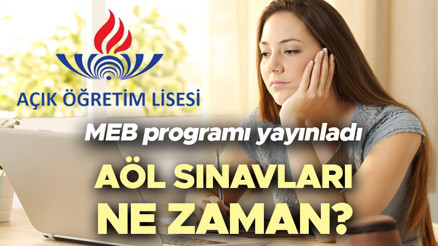 AÖL SINAV TARİHLERİ 2024 2025 | Açık Öğretim Lisesi (AÖL) sınavları ne zaman yapılacak, hangi tarihte MEB AÖL 1. Dönem sınav programı yayınlandı
